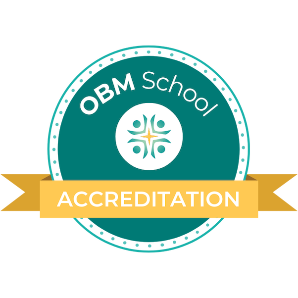 obm school accreditation badge